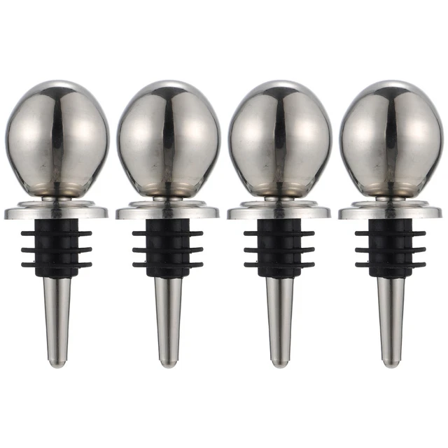 4 pz sigillante vino per bottiglie di vino chiusura vino sottovuoto in acciaio inox