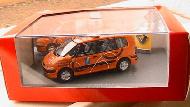 Rare Renault Espace 3 Iii Patrouilleur Dde Caravane Tour De France 1/43 2000