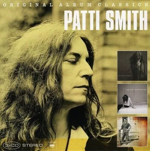 PATTI SMITH Original Album Classics 3CD BRAND NEW Gone Again/Gung Ho