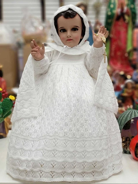 ROPON NIÑO DIOS TEJIDO BLANCO DORADO Vestido Niño Dios Baby Jesus Clothing $ - PicClick ROPON NIÑO DIOS TEJIDO BLANCO DORADO Vestido Niño Dios Baby Jesus Clothing $ - PicClick