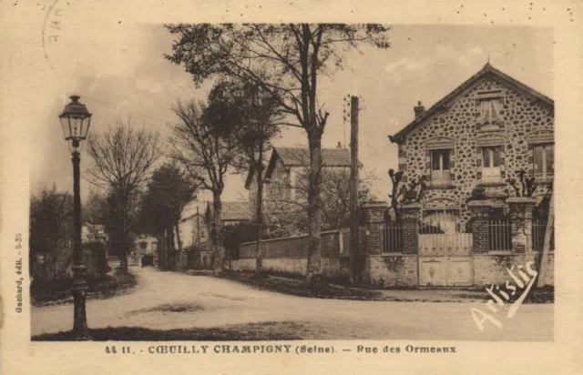 COEUILLY CHAMPIGNY-Rue des Ormeaux CPA Saintry - L'Arcadie (180342)