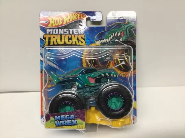 Hot Wheels - 2023 Monster Trucks Monster Trucks Live 5/8 Mega-Wrex  (BBHNW29)