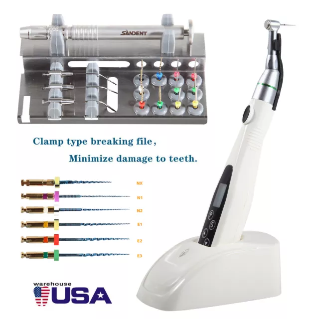 Dental Wireless LED Endo Motor / Root Canal Files Extractor / Super Rotary Files