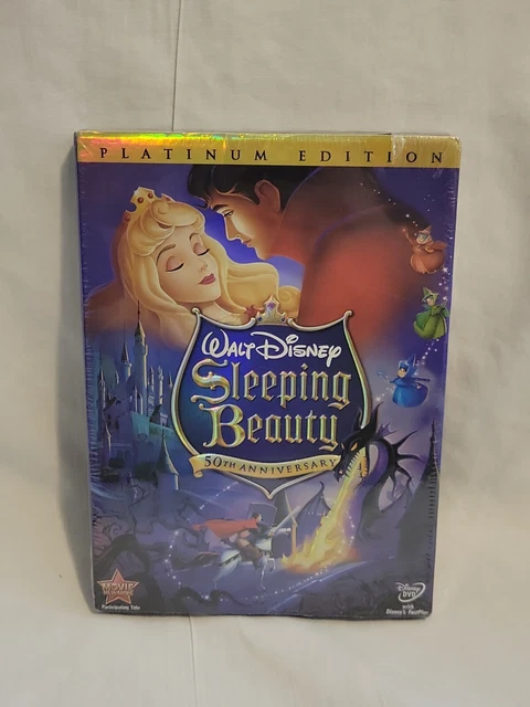 Walt Disney Sleeping Beauty 50th Anniversary Platinum Edition DVD Set New Sealed