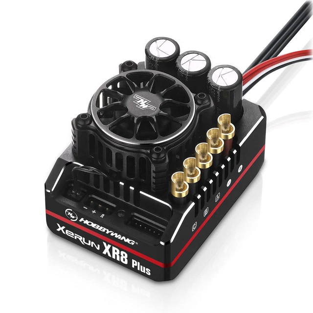 Hobbywing HW30113304 Xerun XR8 Plus G2S Brushless Controleur 200A, 2-6s Lipo ,