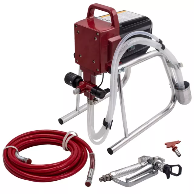 2900psi 200 bars Hight Pressure ELECTRIC AIRLESS WALL PAINT SPRAYER SPRAYING GUN