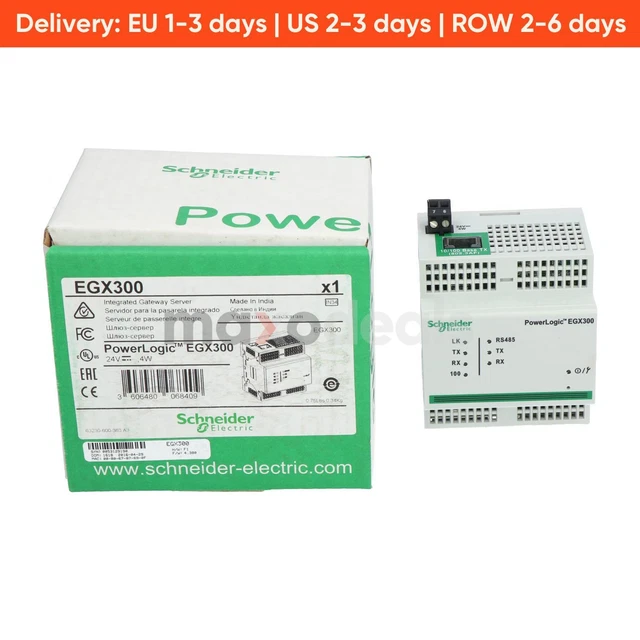 Schneider Electric EGX300 PowerLogic Ethernet Gateway New NFP