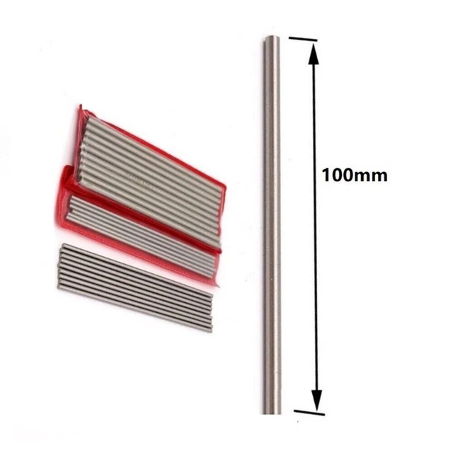 YG6 asta rotonda in acciaio al tungsteno carburo solido asta per utensili rotativi tondi 100 mm 5 pezzi