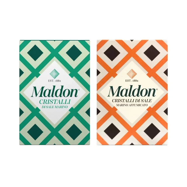 Fiocchi di Sale marino Maldon Mix (Confezione da 2 x 125 g) Maldon  - Italia Spe