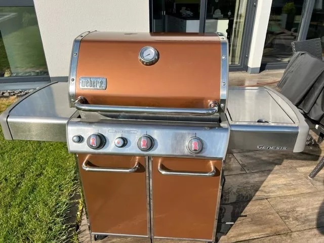 Weber Gasgrill Genesis E-330 Kupfer
