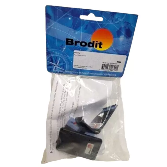 Brodit Pro Clip Angled Mount Ford Focus 11-14 Black 654620 Car Phone Holder Hand