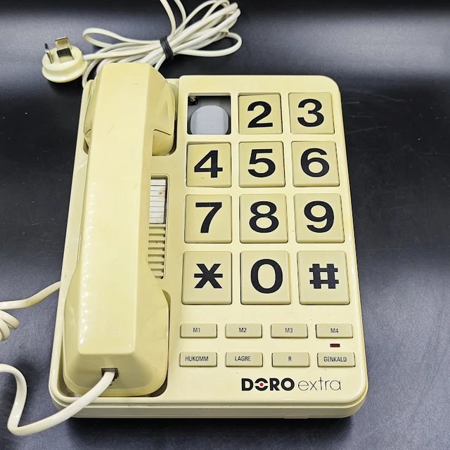 Doro PhoneEasy 331ph Téléphone Fixe pour Seniors