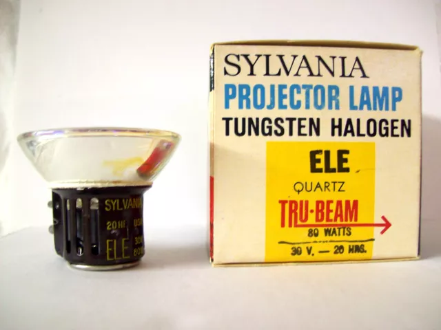 ELE Projector Projection Lamp Bulb 30V 80W Sylvania Brand *AVG. 20-HOUR LAMP*