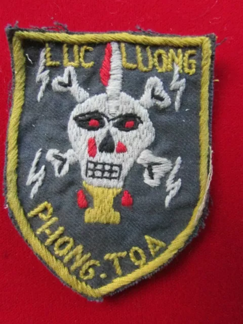 Rare Vietnam War Arvn Airborne Special Forces South Vietnam Luc Luong