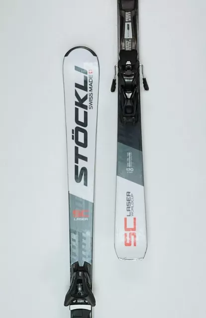 Top Stöckli Worldcup Laser SC Slalom Ski 170cm + Salomon Z12  Mo. 2022/23  (PL24