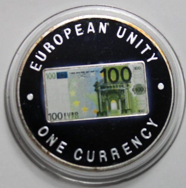 Zambia  1999   1000 Kwacha  Proof European Unity  currency 2311-415