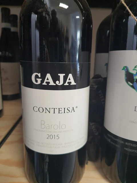 1 Bott da 0,750 CONTEISA BAROLO 2015 GAJA 96 / 100 Robert Parker