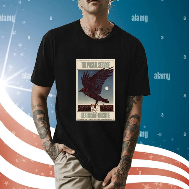 THE POSTAL SERVICE & Death Cab For Cutie 4272024 tshirt 19.99