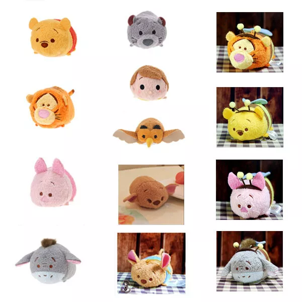 16 Styles Disney TSUM TSUM Winnie the Pooh & Friends Mini Plush Toys 3.5"/9cm