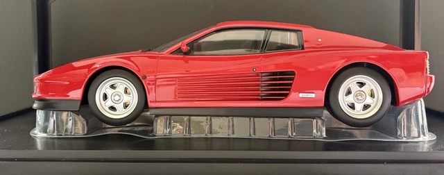 KK SCALE MODELS 1/18 – Ferrari Testarossa Monospecchio 1984 – Rouge, Métal, 180501R