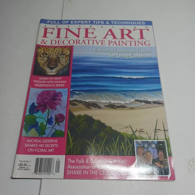 Australian Creative Decorative Painting  & Fine Art Magazine - Vol 18 No 7