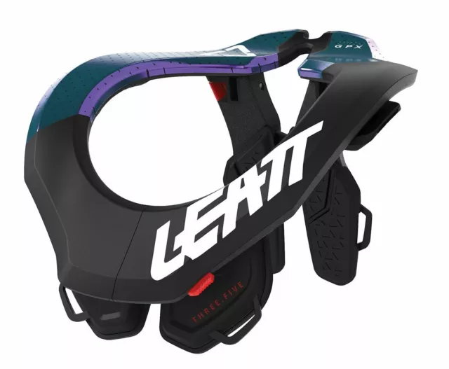 New Leatt Gpx 3.5 Neck Brace Black Motocross Mx Adult Enduro Bmx Atv Off Road