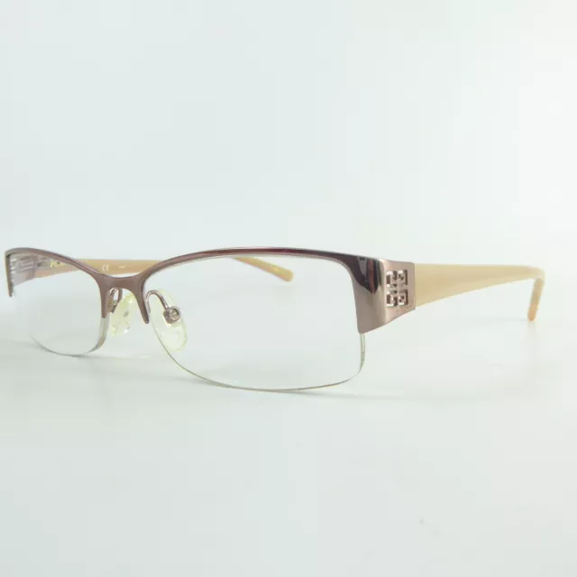 Givenchy VGV437 Semi-Rimless P6213 Used Eyeglasses Frames - Eyewear