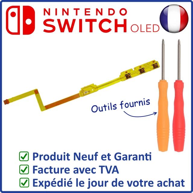 Nappe Interne Des Boutons Power On Off Et Volume De La Nintendo Switch Oled