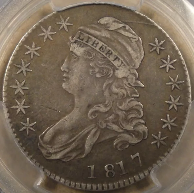 1817 Capped Bust Half Dollar 50c PCGS Certified VF35