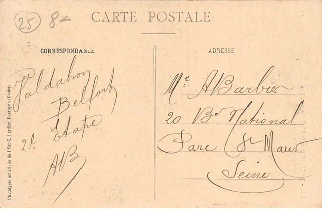 25 - BALUME LES DAMES - SAN51511 - Monument Jouffroy 2
