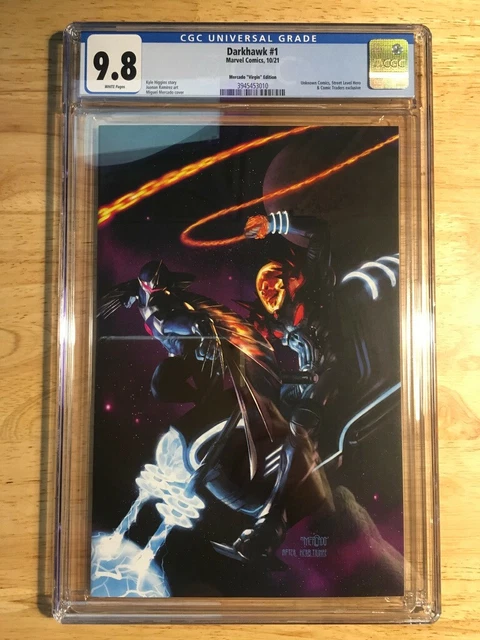 Darkhawk #1 Cgc 9.8 Unknown Comics Miguel Mercado Virgin Variant Ghost Rider