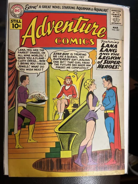 Adventure Comics #282 DC Comics 1961 Key Origin & 1st app Star Boy