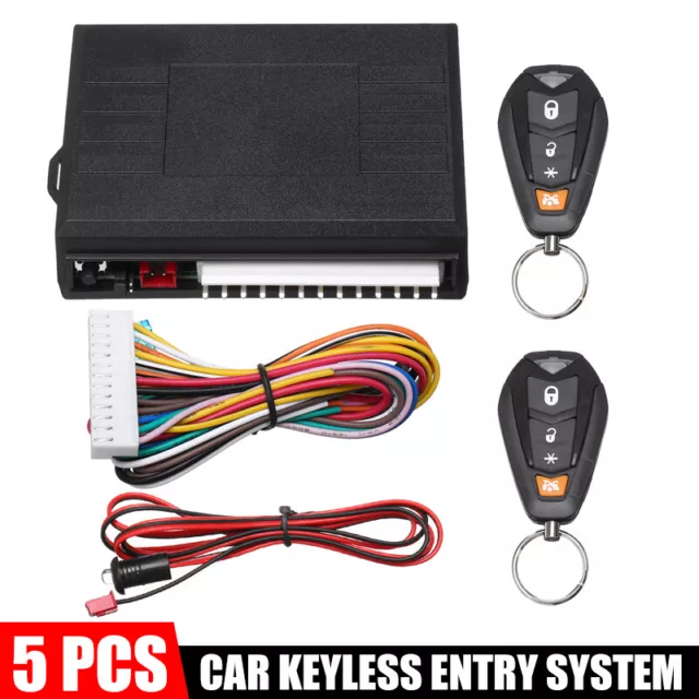 Universal Car Remote Control Central Kit Door Lock Locking Keyless Entry System