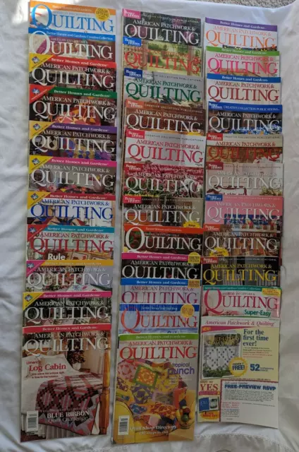 AMERICAN PATCHWORK AND Quilting Magazine Better Homes & Gardens 34 ...