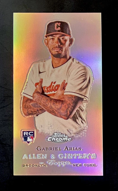 2022 Allen & Ginter Chrome Gabriel Arias Mini Rookie Design Variation #RDV-19