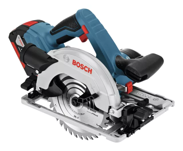 Bosch Professional Akku-Kreissäge GKS 18V-57 G + FSN 1400 mit 2x... 0615990M90