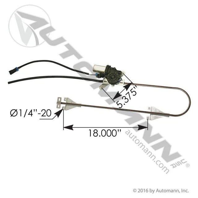 Kenworth T2000 0 Door Window Regulator 3245206