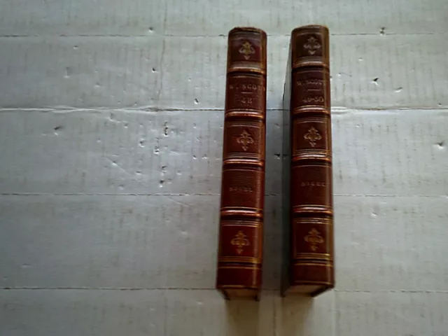 Walter Scott Les Aventures De Nigel Editions Gosselin Sautelet   1826