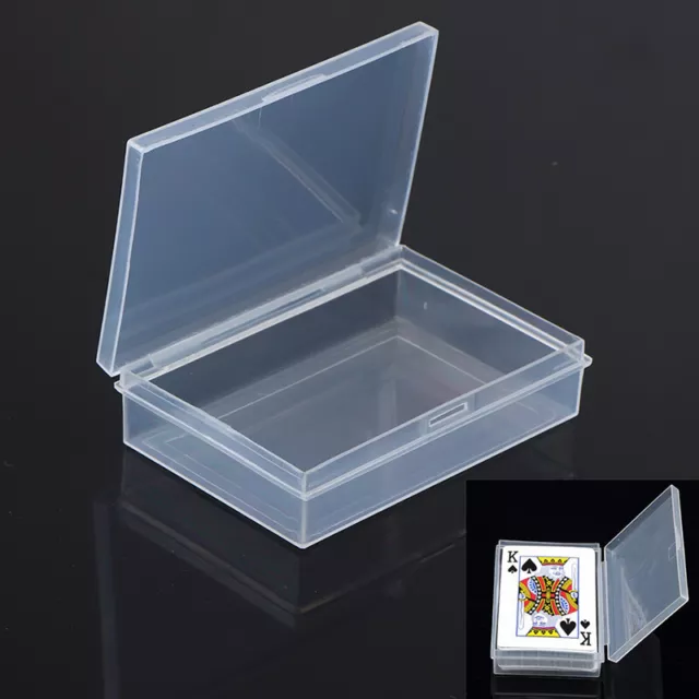 Plastic Box Playing Cards Container PP Storage Case Packing Poker BEL