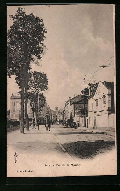 CPA Ivry, Rue de la Mairie