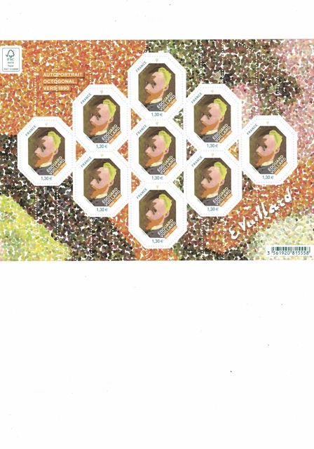 FRANCE 5237A AUTOPORTRAIT DE VUILLARD neuf 2016 xx, TB