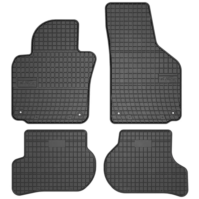 Goma Alfombrillas De Coche Frogum El Toro para Volkswagen Golf V 2003-2009 juego