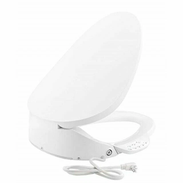 KOHLER K41080 C3230 Elongated Cleansing Toilet Seat White Bidet