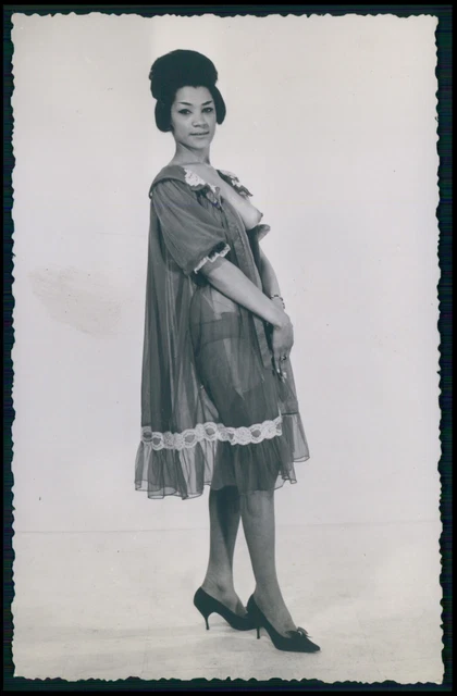 FA37 PINUP MODEL girl pin up nude woman original vintage old 1950-1960s photo £5.69 - PicClick UK