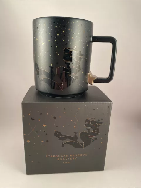 STARBUCKS RESERVE Roastery Tokyo Dragon Mug NEW 355 ml Black Chinese Zodiac