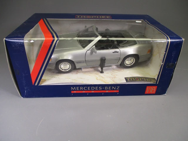 MERCEDES 300 SL 1954 Gris Métallique Jet / Voiture 1:43 Model 351197