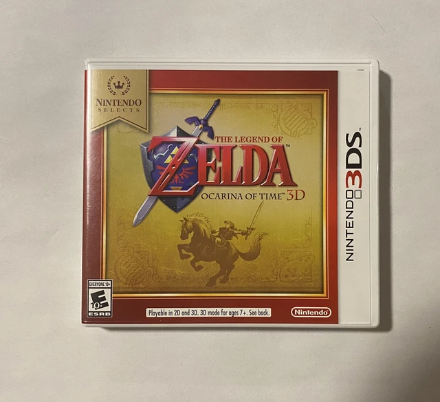 THE LEGEND OF Zelda Ocarina of Time 3D (Nintendo Selects) CIB 15.75