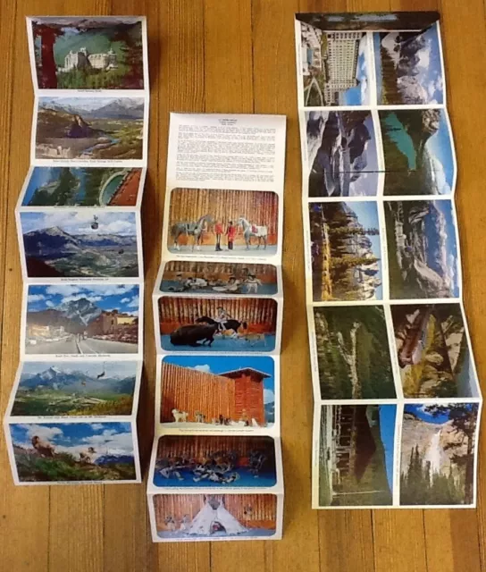 Mid-Century Postcards LOT of Canadian Rockies- 16 in total, w/ 3 F-O c.1950/60s 3