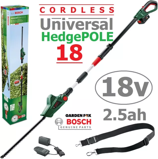 BOSCH Uni HEDGE POLE 18 CordlessLong HEDGECUTTER 06008B3070 3165140888073 ZTB