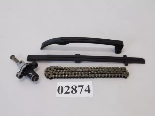 02874 Suzuki LT250S OEM Timing Chain Guides & Tensioner 90 1990 CF
